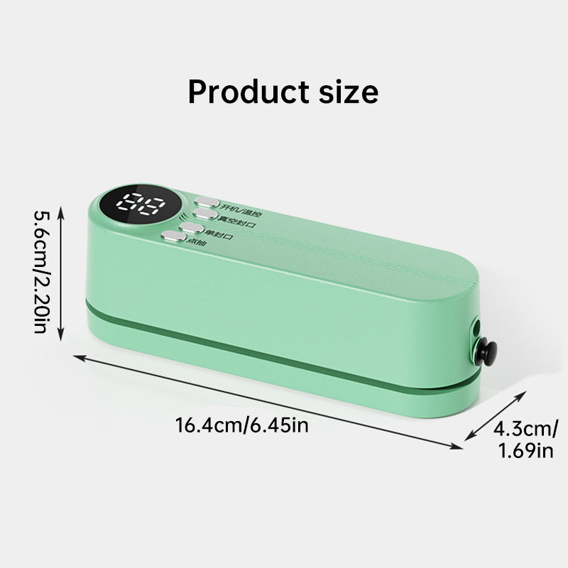 Cordless 3-in-1 Food Sealer with Storage Bags