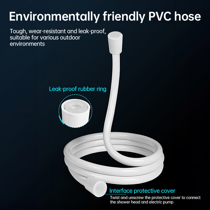 Rechargeable Camping Shower Pump with Digital Display