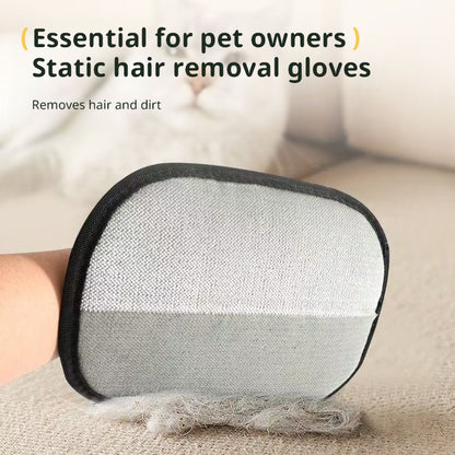 Static Pet Hair Removal Gloves
