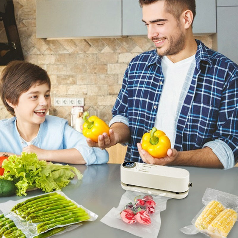 Cordless 3-in-1 Food Sealer with Storage Bags