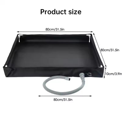 Foldable Outdoor Shower Tray for Pets & Travel