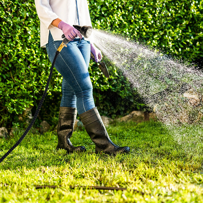 Expandable Garden Hose with Spray Nozzle