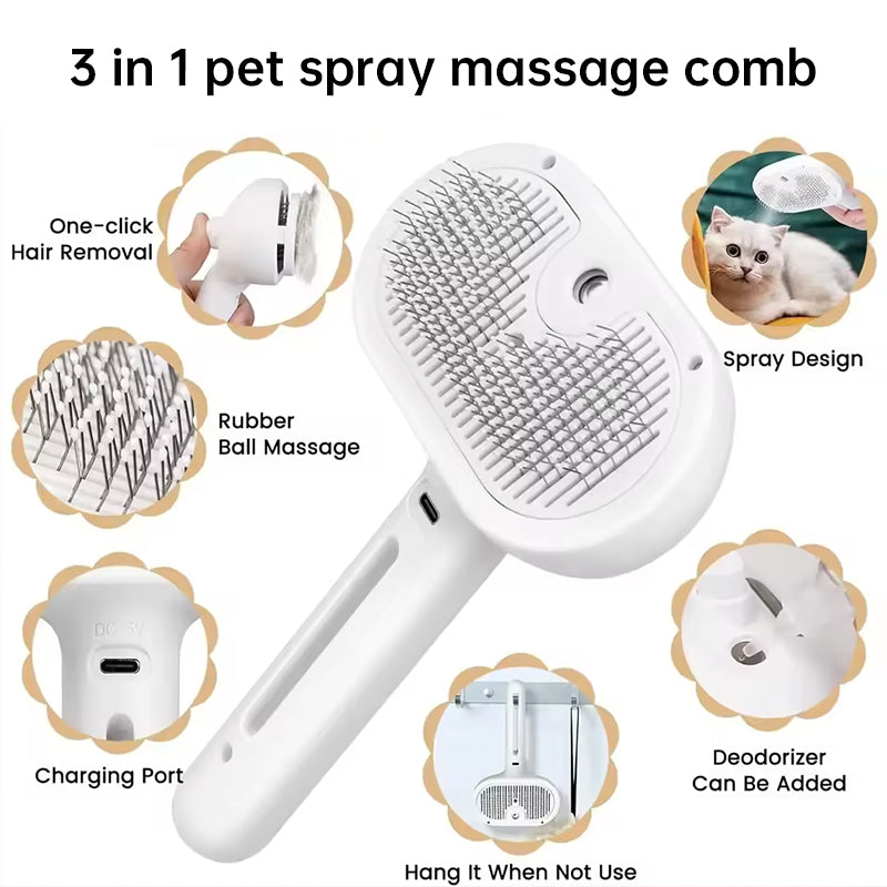 Electric Grooming Comb for Pets