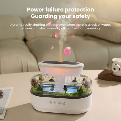 Aroma humidifier with lights