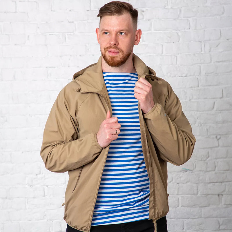 Unisex Striped Quick-Dry Short-Sleeve Shirt