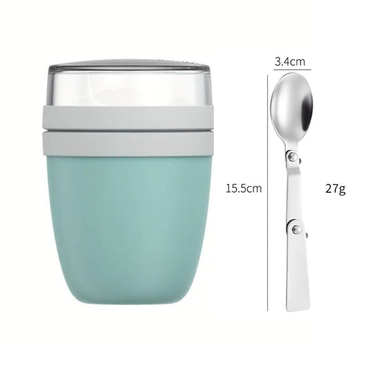 Portable Yogurt & Cereal Cup with Lid