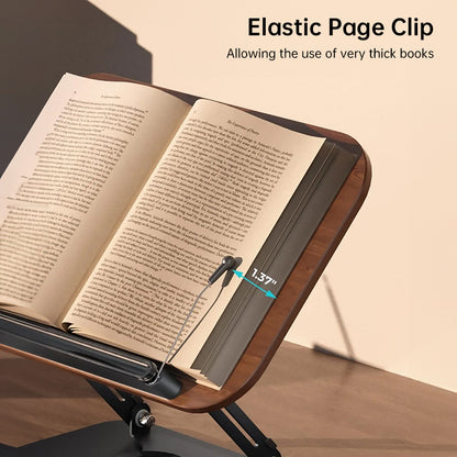 360° Rotating Adjustable Book & Laptop Stand