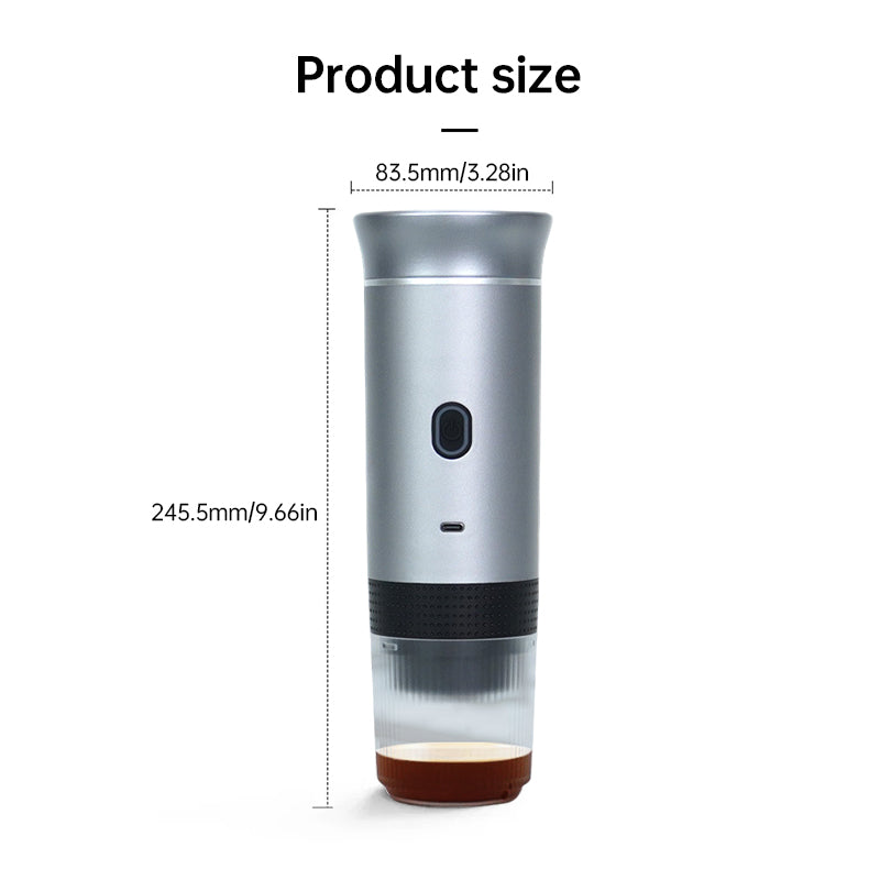 Cordless Coffee Maker 2025 Upgraded 3-in-1 