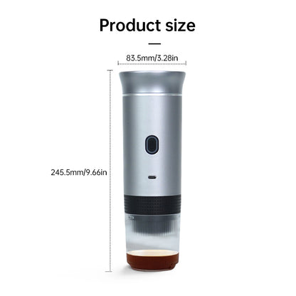 Cordless Coffee Maker 2025 Upgraded 3-in-1 