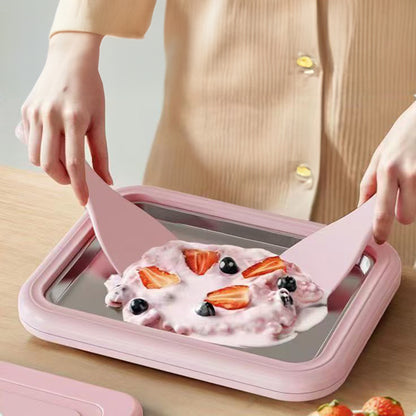 Compact Home Ice Cream & Frozen Yogurt Maker