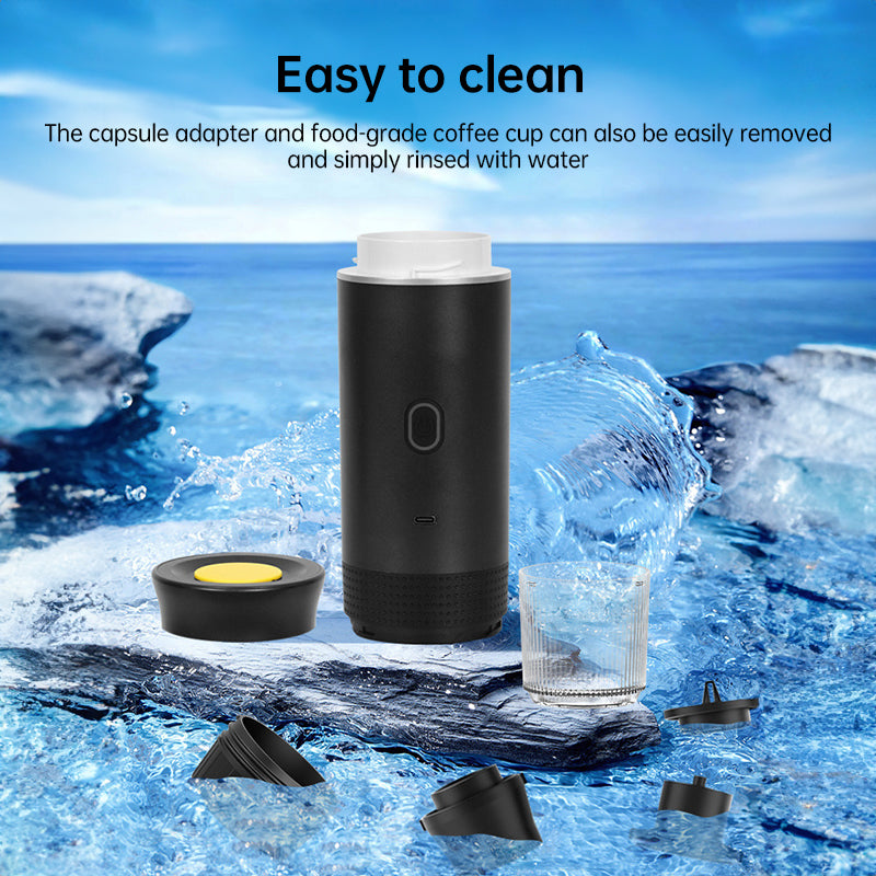 Cordless Coffee Maker 2025 Upgraded 3-in-1 