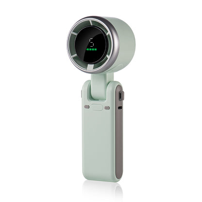 Foldable USB-Rechargeable Wearable Neck Fan
