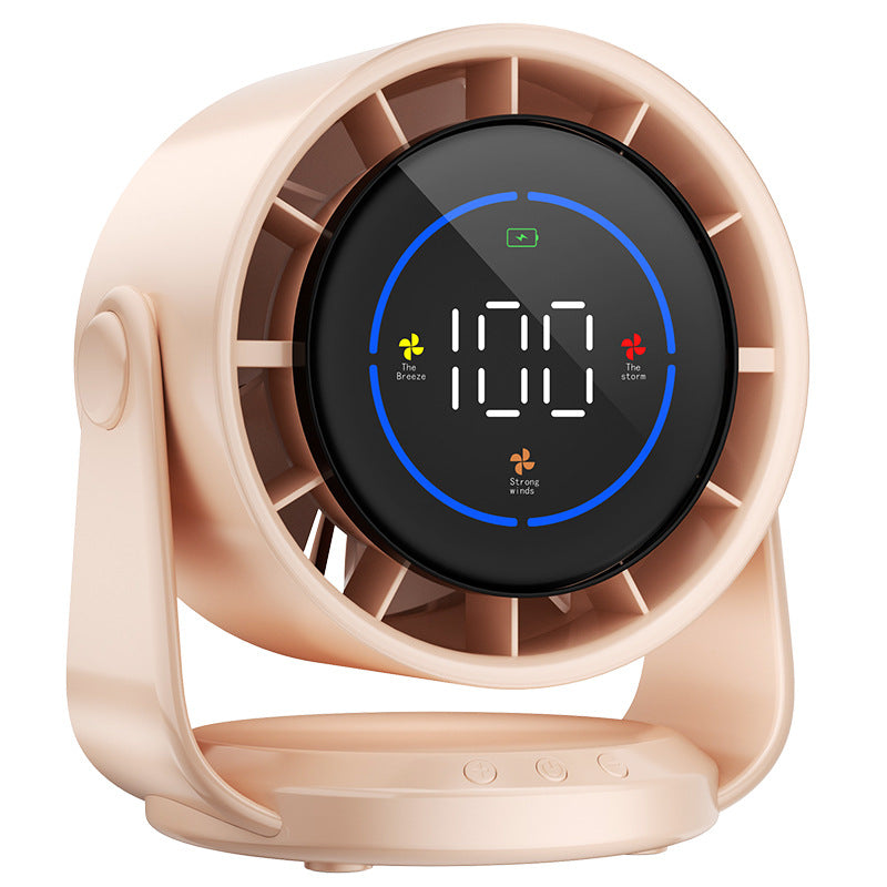 Turbo Desktop Circulating Fan (6-Inch, USB Rechargeable)