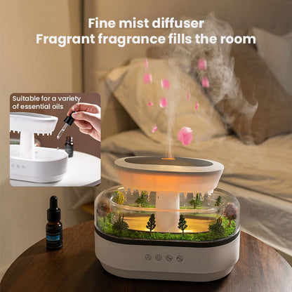 Aroma humidifier with lights