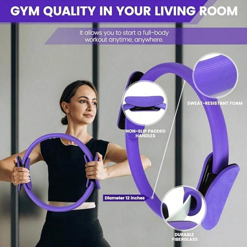 13-Piece Home Pilates Kit (Ring, Ball & Bands)