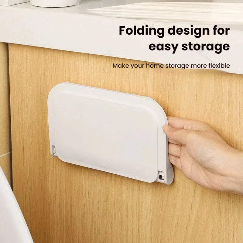 Punch-Free Floating Bathroom Shelf