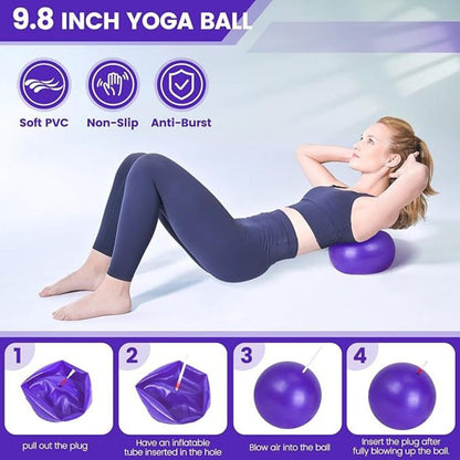 13-Piece Home Pilates Kit (Ring, Ball & Bands)