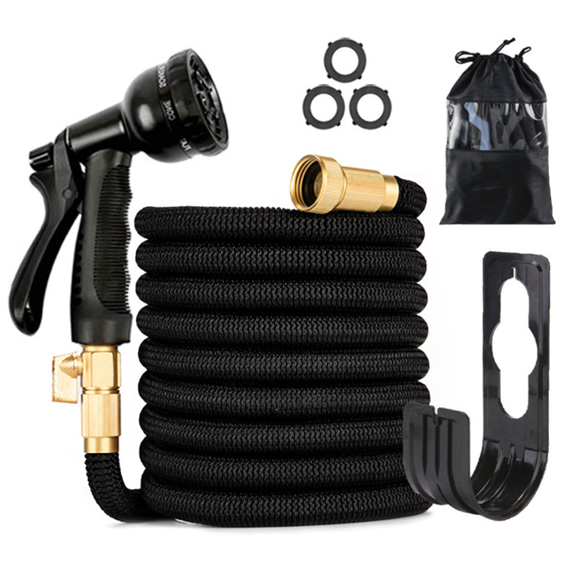 Expandable Garden Hose with Spray Nozzle