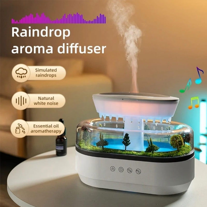 Aroma humidifier with lights
