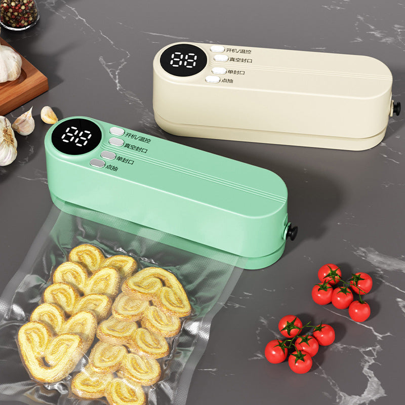 Cordless 3-in-1 Food Sealer with Storage Bags