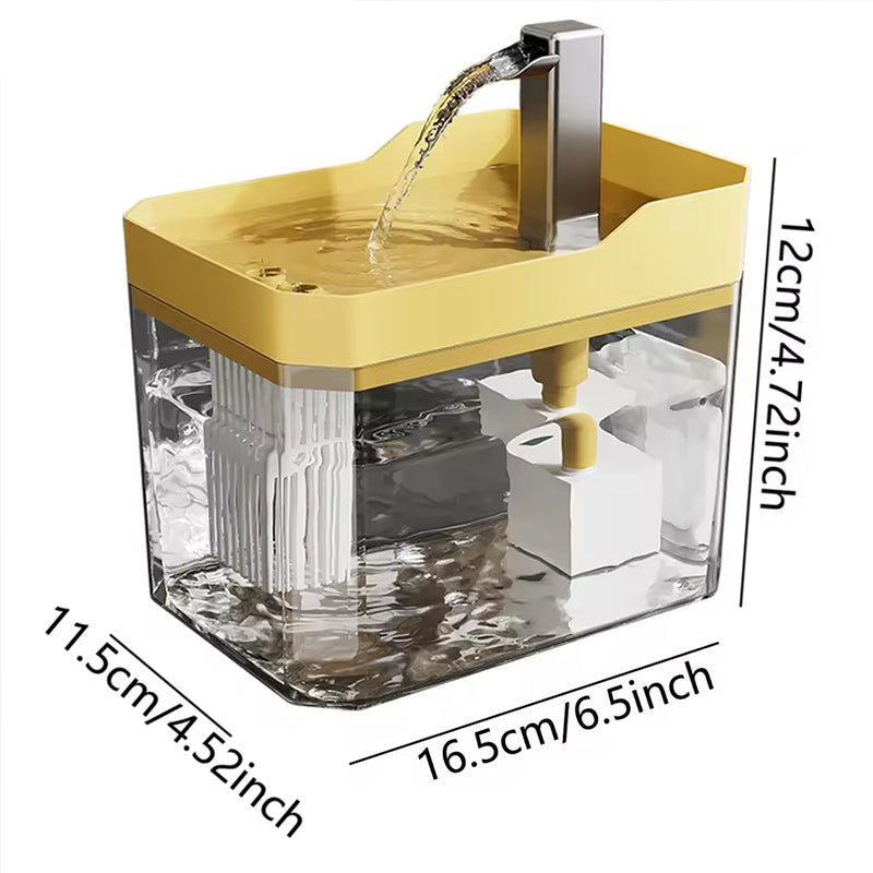 USB Automatic Cat Water Fountain with Filter