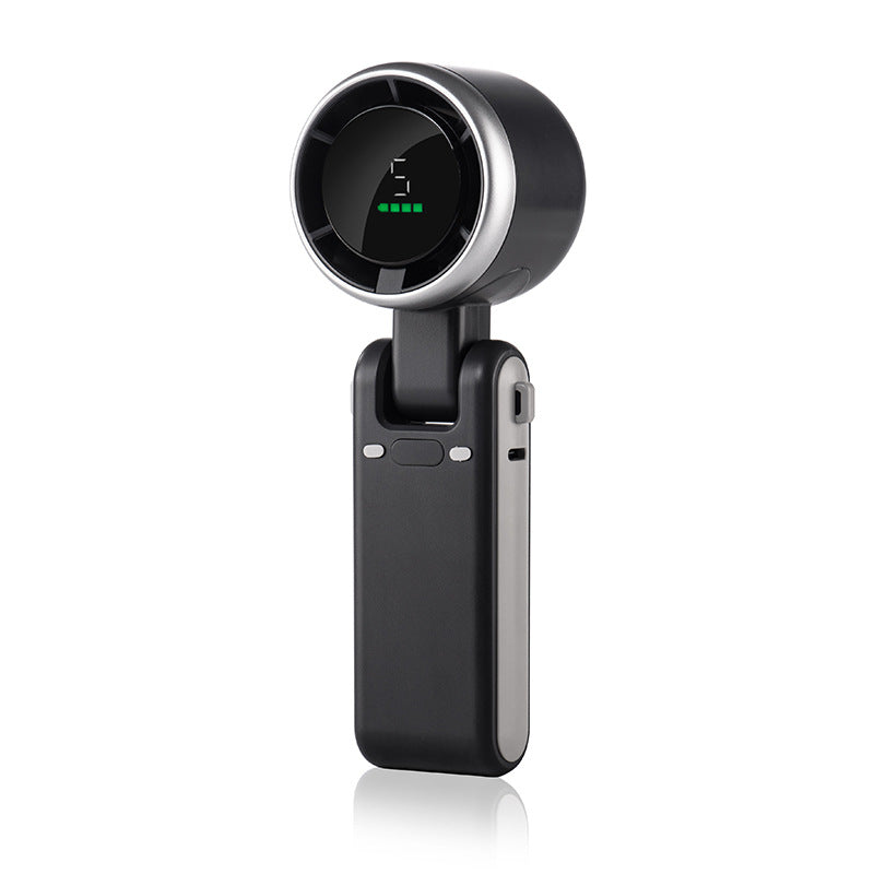 Foldable USB-Rechargeable Wearable Neck Fan