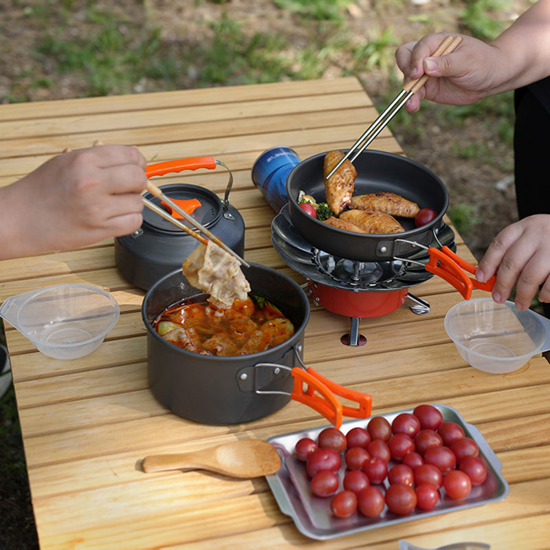 1–3 Person Portable Camping Cookware Set