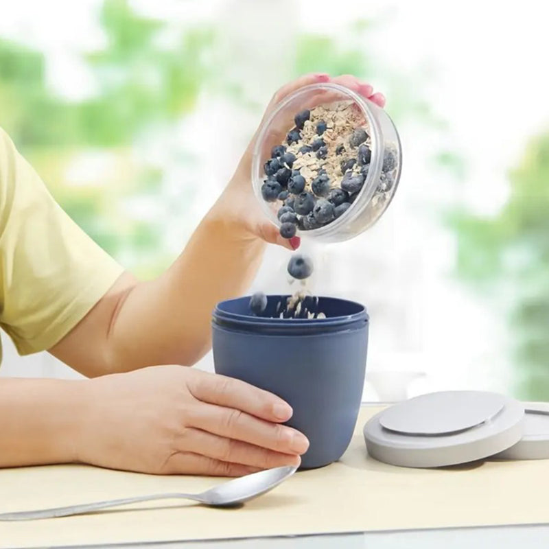 Portable Yogurt & Cereal Cup with Lid