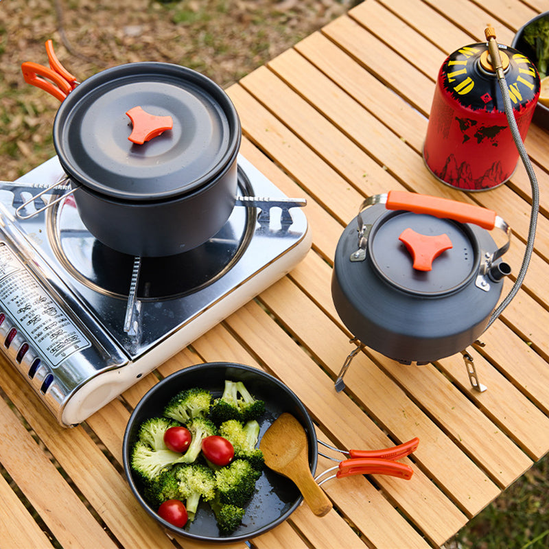 1–3 Person Portable Camping Cookware Set