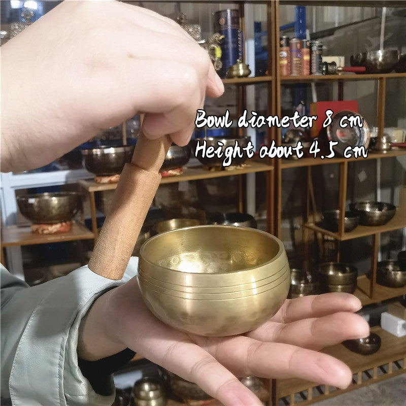 Tibetan brass singing bowl
