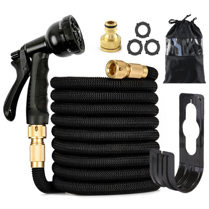 Expandable Garden Hose with Spray Nozzle
