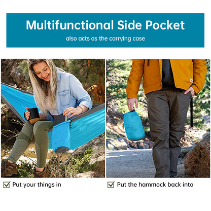 camping hammock with straps Light double nylon