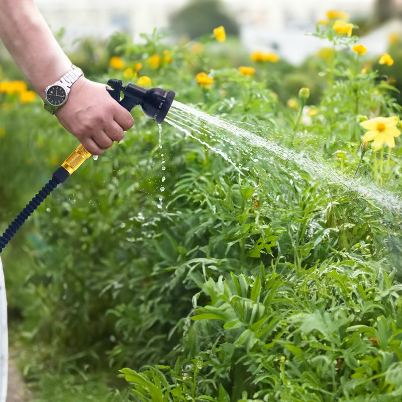 Expandable Garden Hose with Spray Nozzle