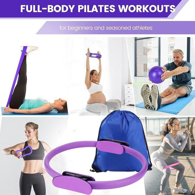 13-Piece Home Pilates Kit (Ring, Ball & Bands)