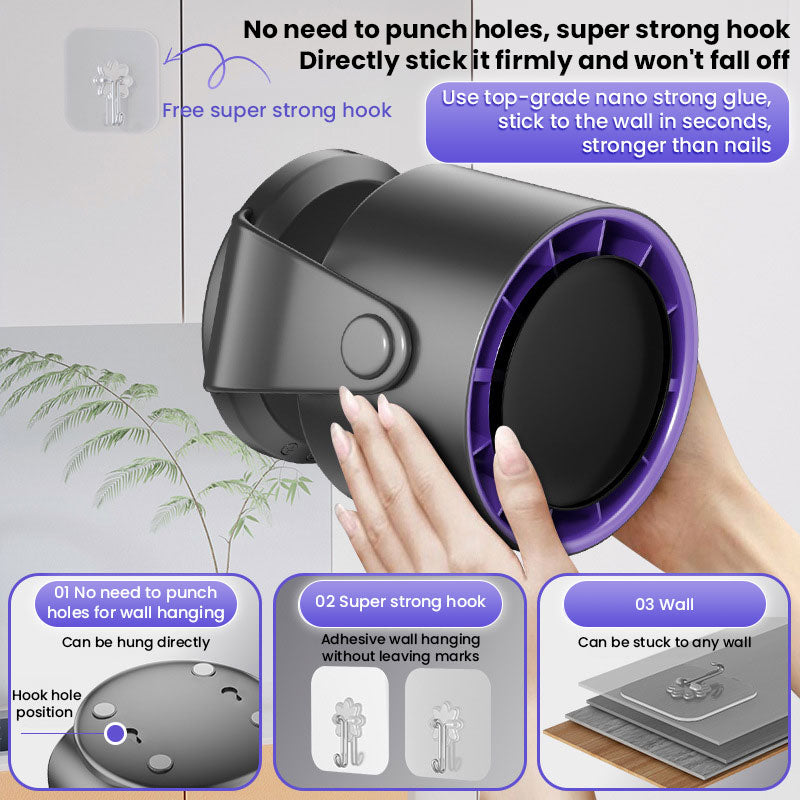 Turbo Desktop Circulating Fan (6-Inch, USB Rechargeable)