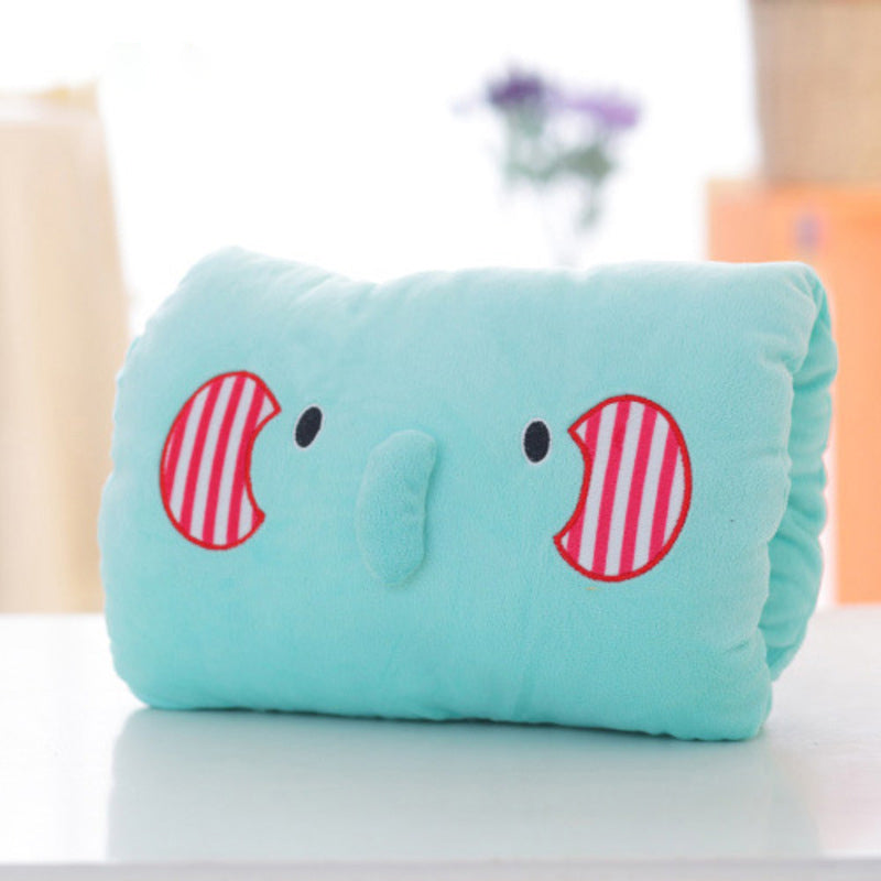 Plush Hand-Warmer Nap Pillow