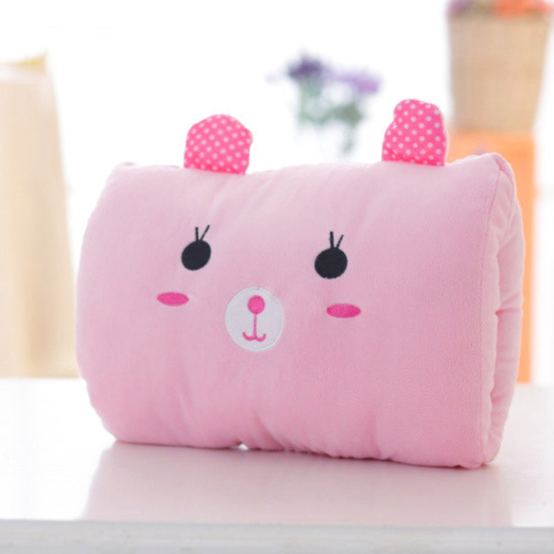 Plush Hand-Warmer Nap Pillow