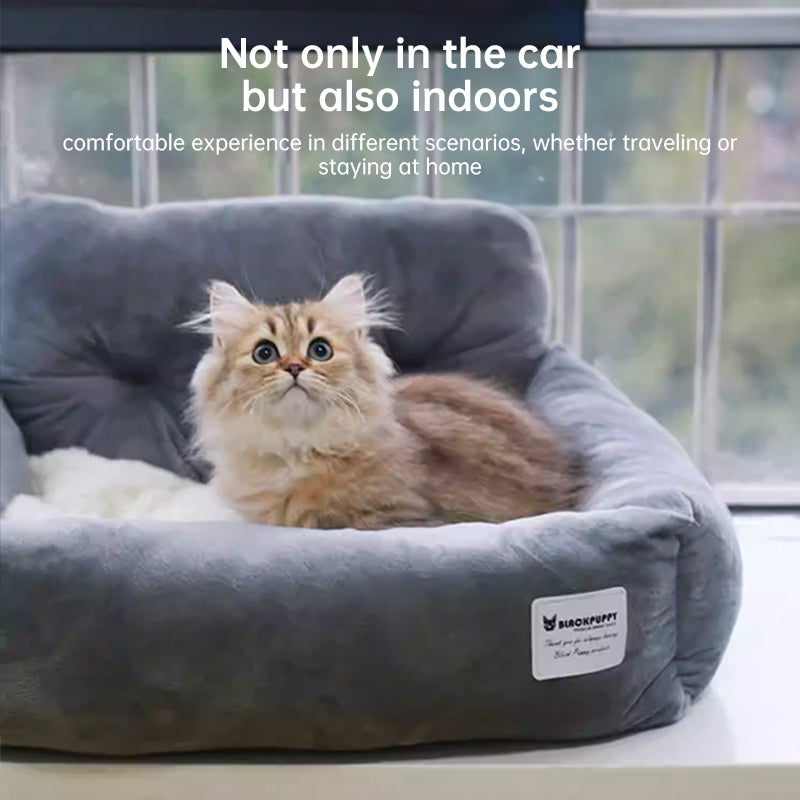 Foldable Pet Car Seat Hammock for Dogs & Cats