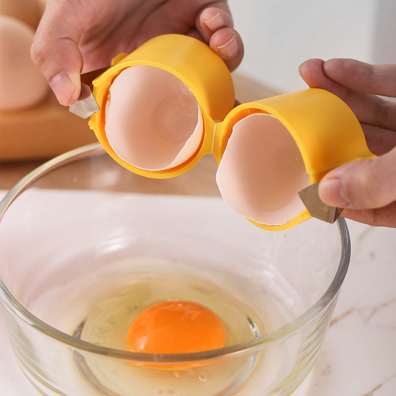 Creative egg opener 