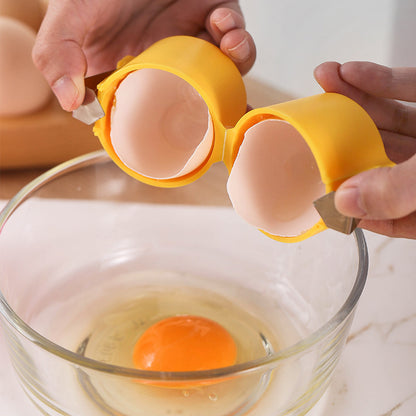 Creative egg opener 