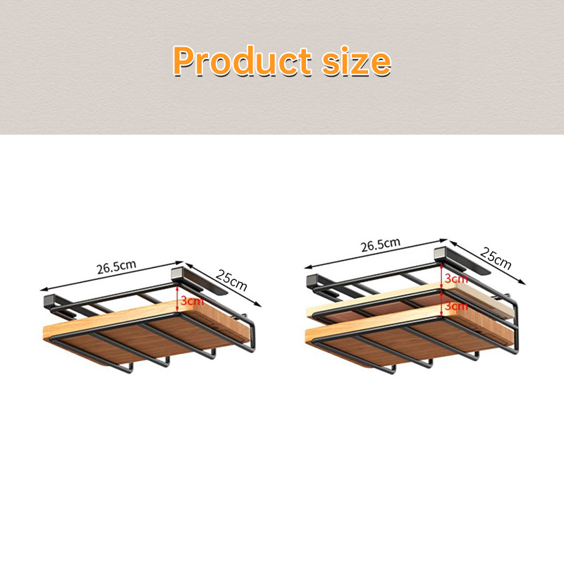 Under-Cabinet Hanging Kitchen Organizer