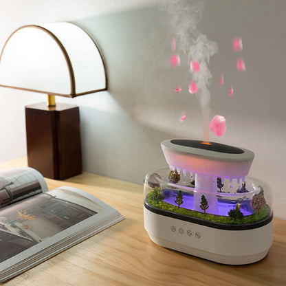 Aroma humidifier with lights
