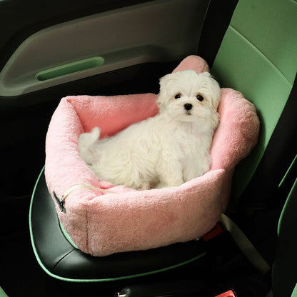 Foldable Pet Car Seat Hammock for Dogs & Cats