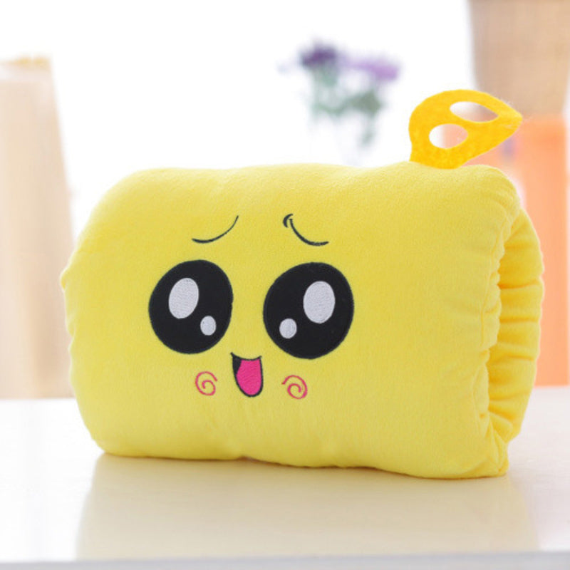 Plush Hand-Warmer Nap Pillow