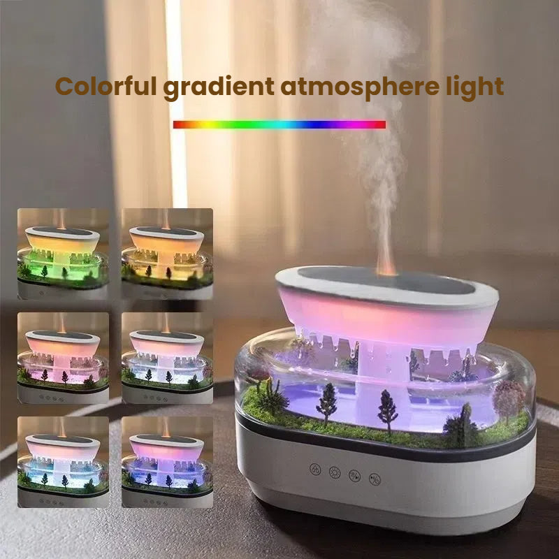 Aroma humidifier with lights