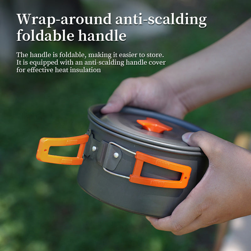 1–3 Person Portable Camping Cookware Set