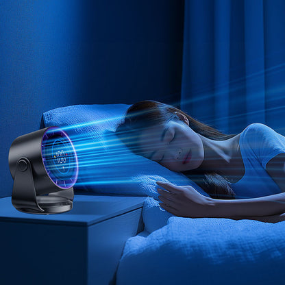 Turbo Desktop Circulating Fan (6-Inch, USB Rechargeable)