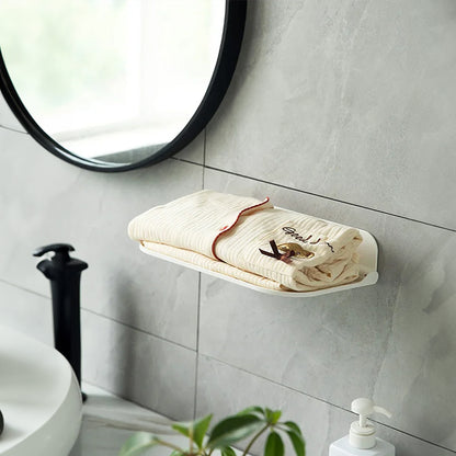 Punch-Free Floating Bathroom Shelf