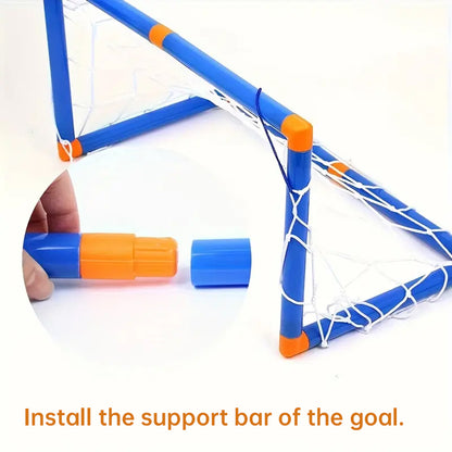 Mini Foldable Indoor/Outdoor Soccer Set
