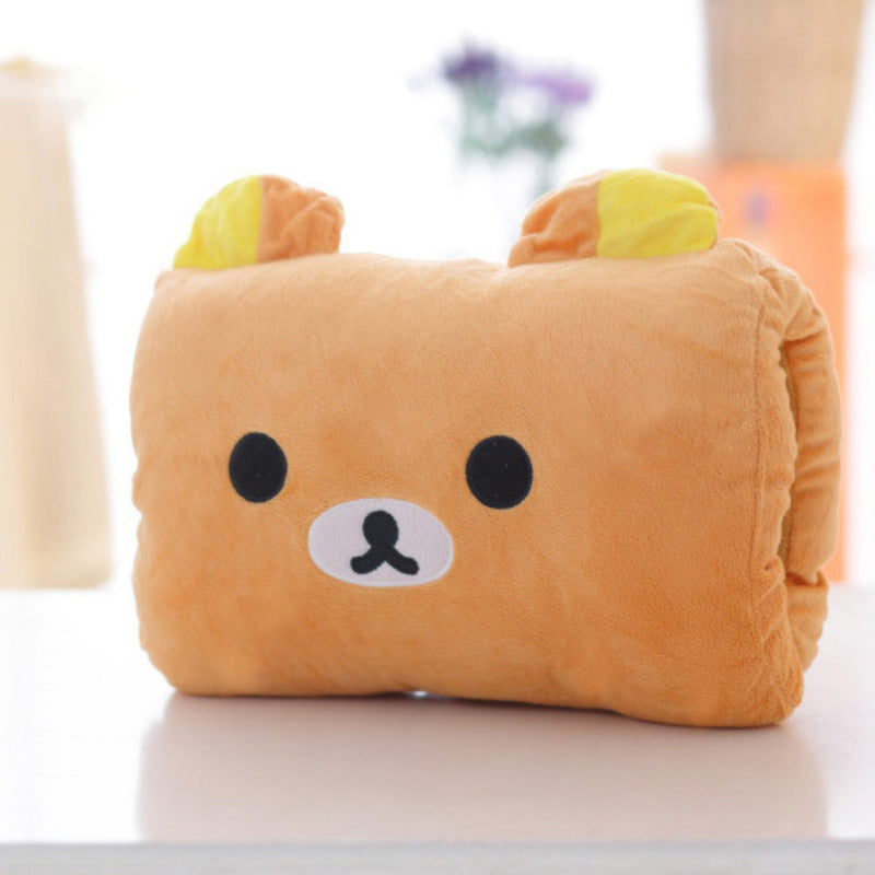 Plush Hand-Warmer Nap Pillow
